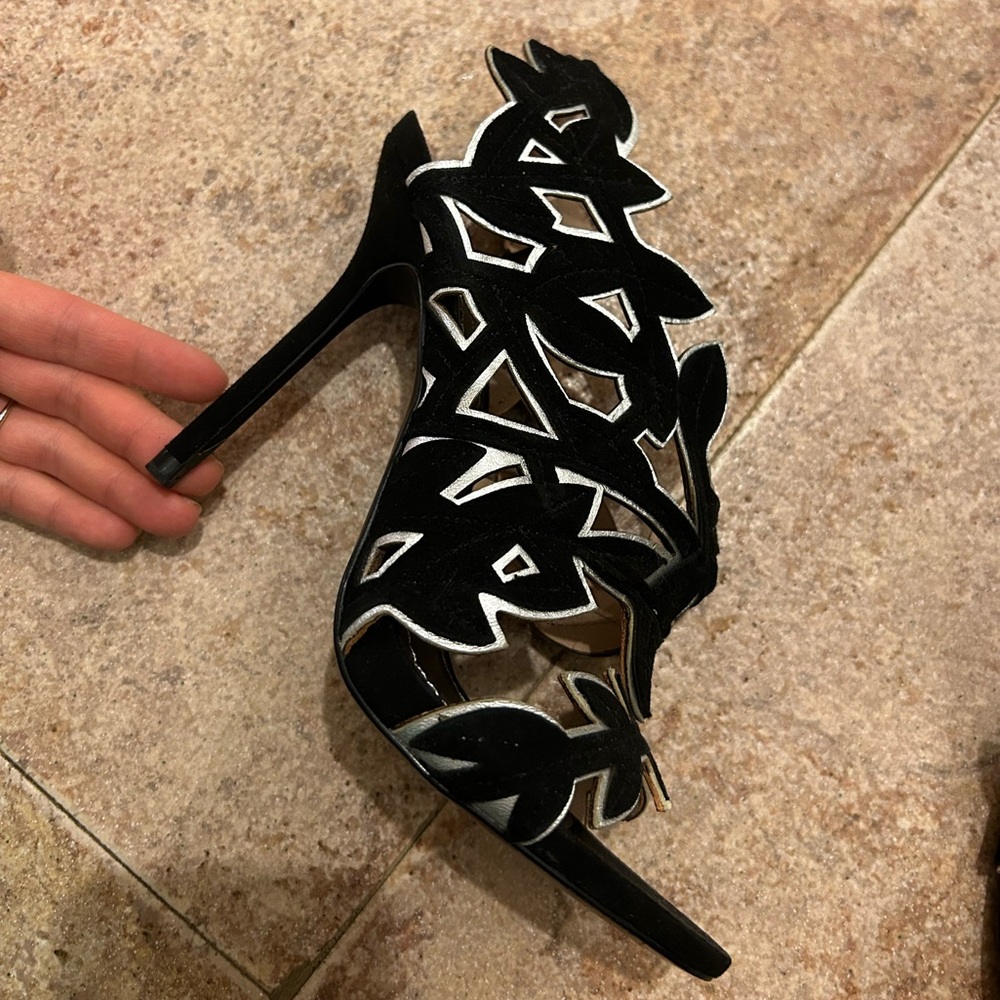 Zara black heels
